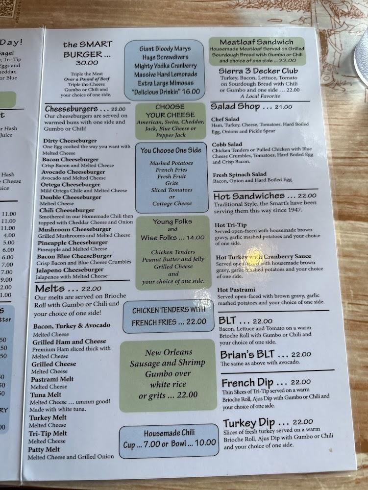 Wagon Train Coffee Shop Menu image 4